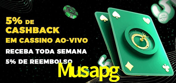 Promoções do cassino ao Vivo Musapg